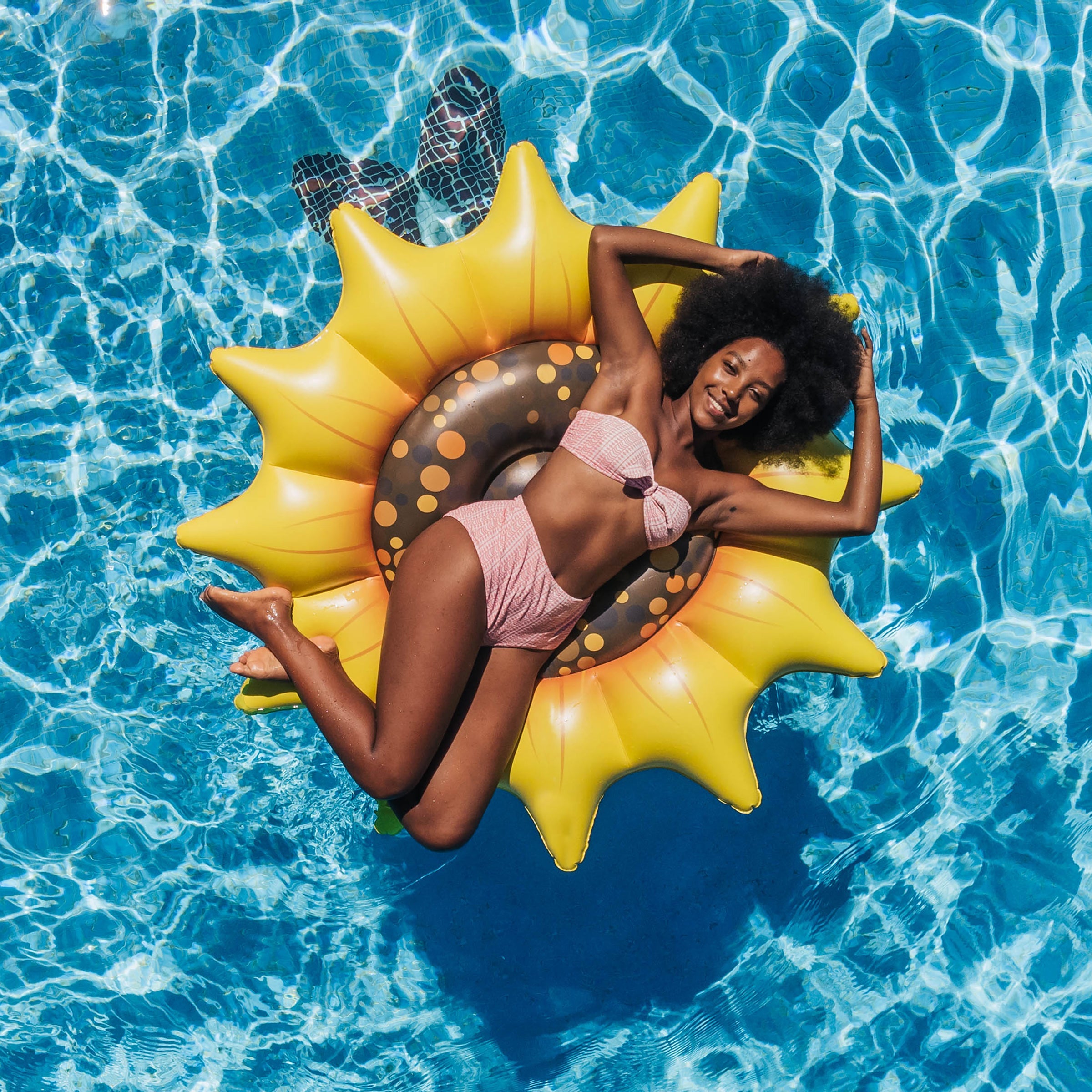 PoolCandy Sunflower Island Float
