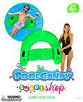 Poolcandy Sweet Shop Jumbo Sun Chair - Sour Apple