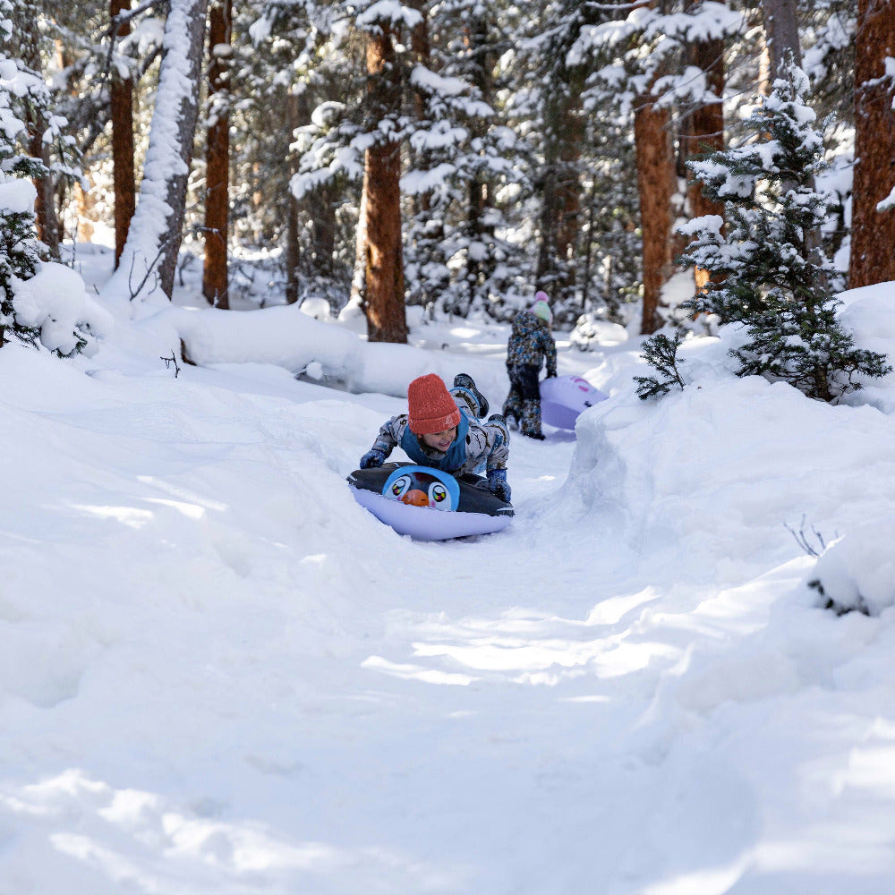 Inflatable Penguin Snow Sled SnowCandy